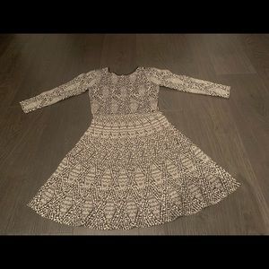 Black and White Dress